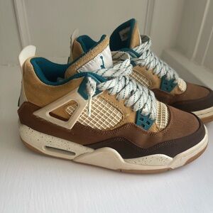 Air Jordan 4 cacao wow youth sneaker